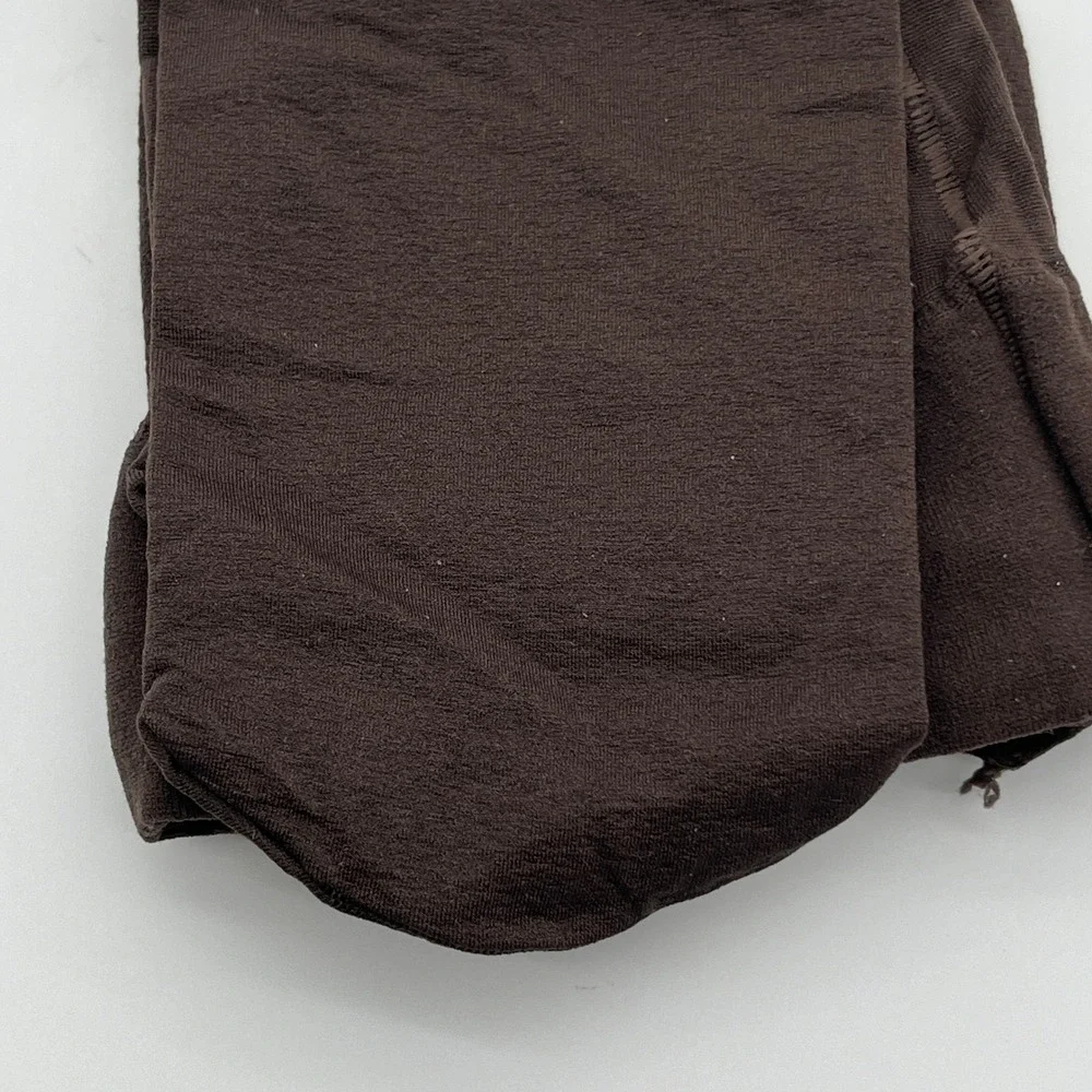 HUE Tights Women Size 1 Espresso Super Opaque Control Top Perfit Technology 9007